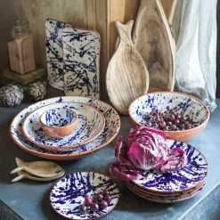 Graham & Green Outdoor Dining|Tableware<Blue Splash Serveware Collection