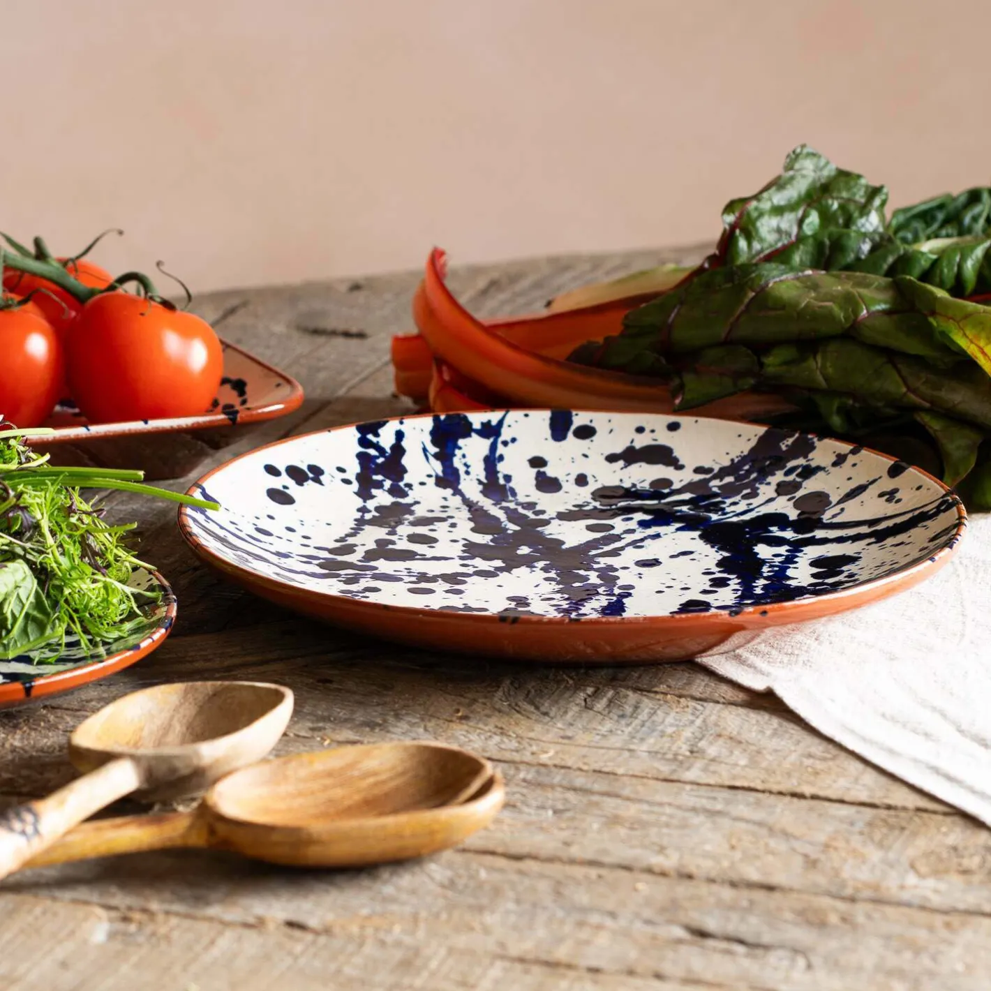 Graham & Green Outdoor Dining|Tableware<Blue Splash Serveware Collection
