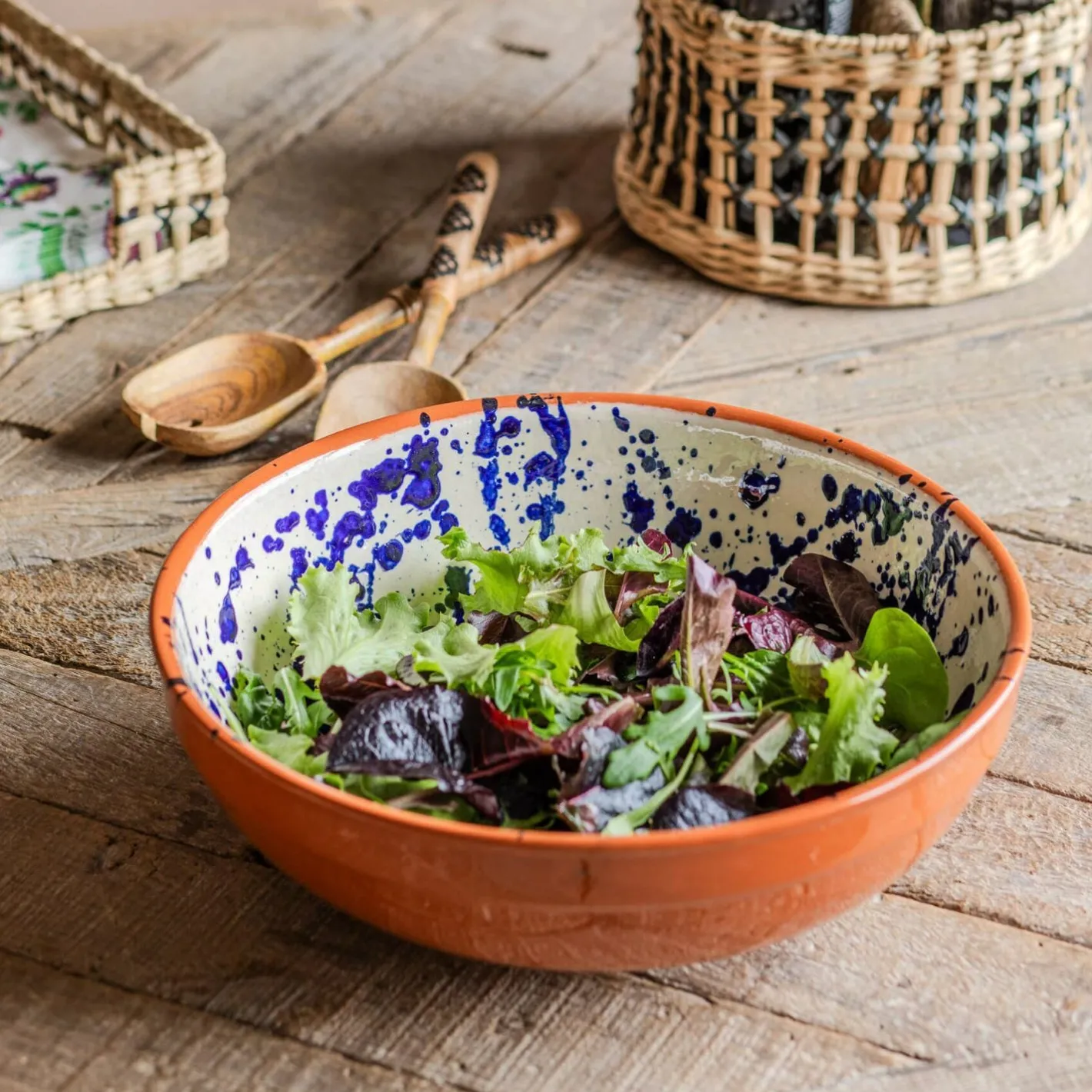 Graham & Green Outdoor Dining|Tableware<Blue Splash Serveware Collection