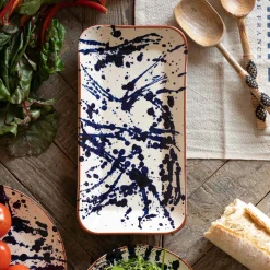 Graham & Green Outdoor Dining|Tableware<Blue Splash Serveware Collection