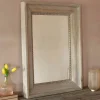 Graham & Green Wall Mirrors<Blythe Natural Wood Wall Mirror