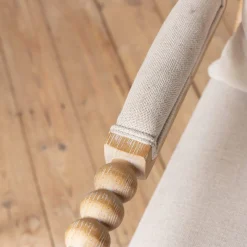 Graham & Green Armchairs<Bobbin Natural Linen and Ash Armchair
