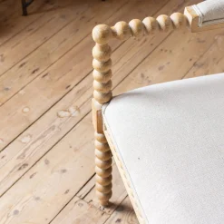 Graham & Green Armchairs<Bobbin Natural Linen and Ash Armchair