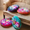 Graham & Green Seat Pads & Bed Rolls|Seat Pads & Bed Rolls<Bouquet Small Round Seat Pads
