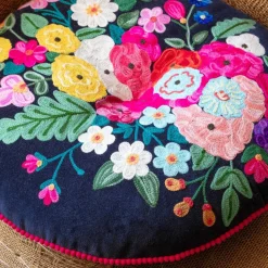 Graham & Green Seat Pads & Bed Rolls|Seat Pads & Bed Rolls<Bouquet Small Round Seat Pads