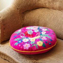 Graham & Green Seat Pads & Bed Rolls|Seat Pads & Bed Rolls<Bouquet Small Round Seat Pads