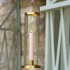 Graham & Green Candle Holders & Candles<Brass Hanging Glass Candle Holder