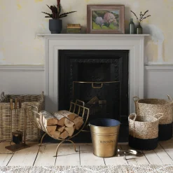 Graham & Green Fireside<Brass Kindling Bucket
