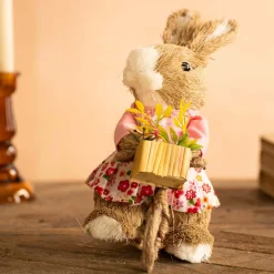 Graham & Green Decorative Accessories<Bristle Bunny on a Bike Decoration