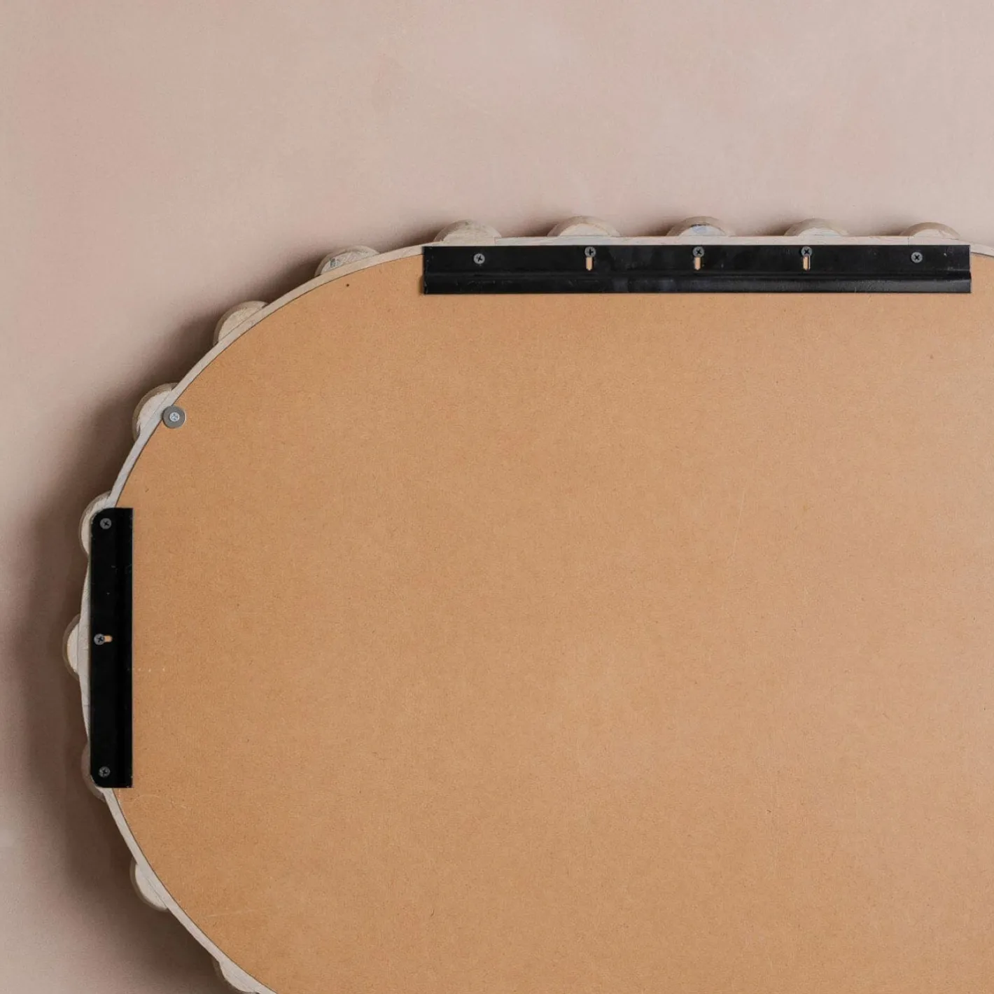 Graham & Green Overmantle Mirrors|Wall Mirrors<Brooklyn Natural Wooden Oval Mirror