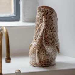Graham & Green Decorative Accessories|Vases & Plant Pots<Brown Speckle Fish Jug