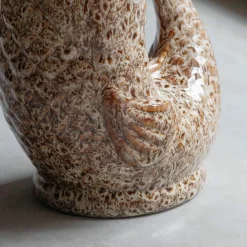 Graham & Green Decorative Accessories|Vases & Plant Pots<Brown Speckle Fish Jug