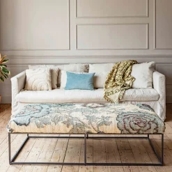 Graham & Green Coffee Tables<Bryndis Floral Jute Coffee Table