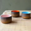 Graham & Green Candle Holders & Candles<Burnt Copper Tea Light Holders