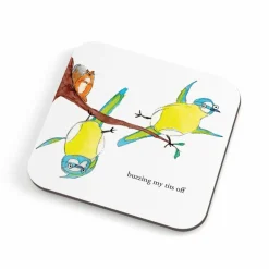 Graham & Green Placemats, Coasters & Trays<Buzzing Tits Coaster