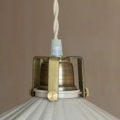 Graham & Green Ceiling Lights & Chandeliers<Cecily Off White Pendant