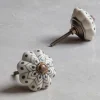 Graham & Green Knobs & Handles<Ceramic Matte Floral Hand-painted Knob