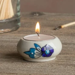 Graham & Green Candle Holders & Candles<Ceramic Painted Tealight Holders