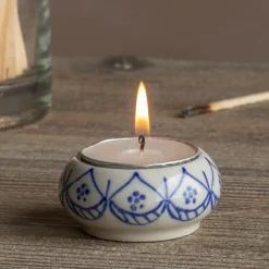 Graham & Green Candle Holders & Candles<Ceramic Painted Tealight Holders