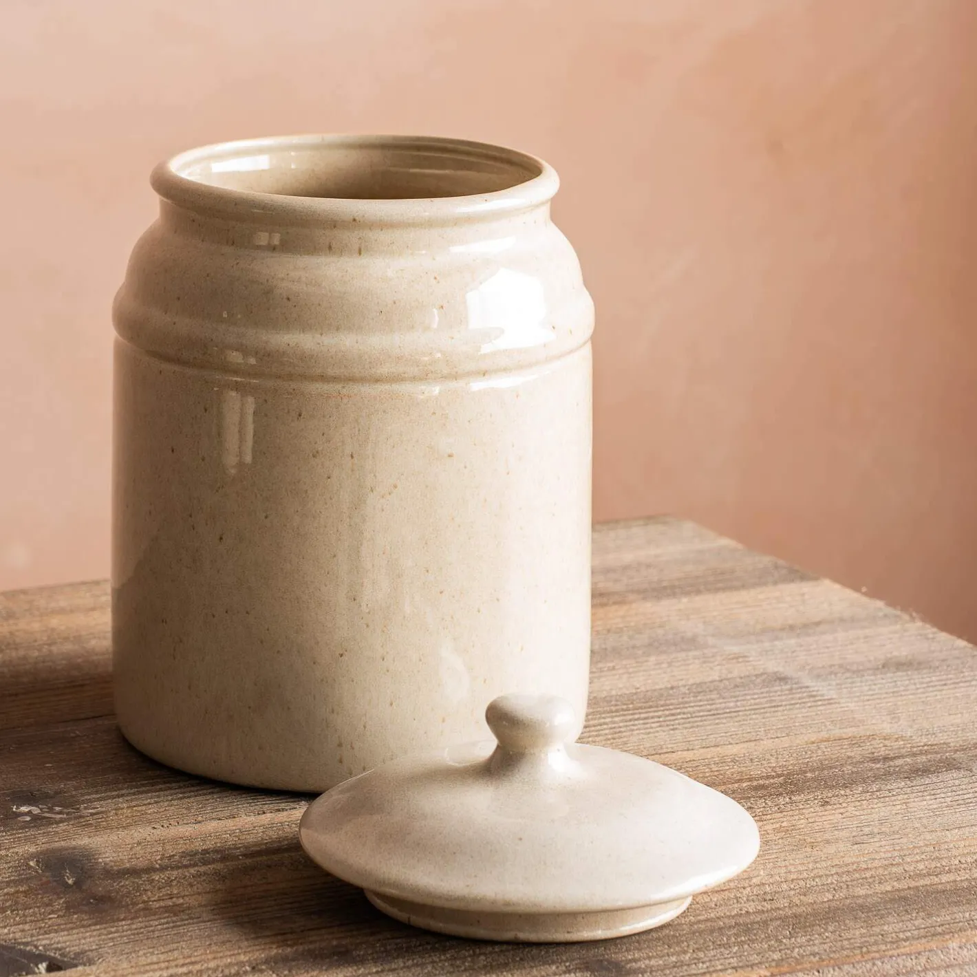 Graham & Green Kitchen Accessories<Chalgrove Large Ceramic Storage Canister