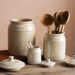 Graham & Green Kitchen Accessories<Chalgrove Medium Ceramic Storage Canister