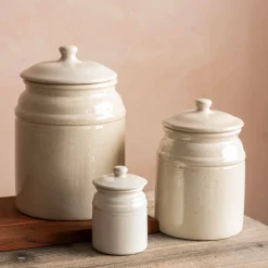 Graham & Green Kitchen Accessories<Chalgrove Small Ceramic Storage Canister