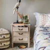 Graham & Green Bedside Tables<Chantilly Whitewashed Bedside Table