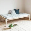 Graham & Green Seat Pads & Bed Rolls|Seat Pads & Bed Rolls<Charcoal Stripe Bed Roll