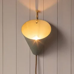 Graham & Green Wall Lights & Sconces<Chilton Lichen Green Wall Light