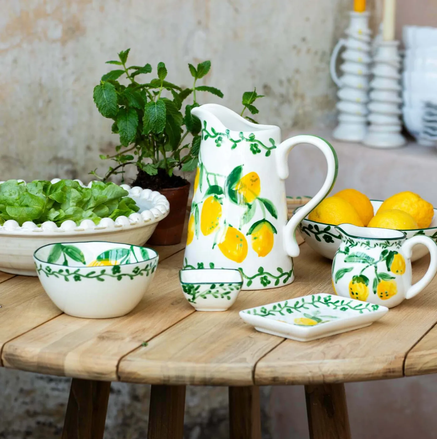 Graham & Green Outdoor Dining|Tableware<Citron Tableware Collection