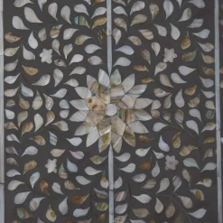 Graham & Green Chests Of Drawers|Chests Of Drawers<Classic Grey Mother of Pearl Chest of Drawers