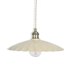 Graham & Green Ceiling Lights & Chandeliers<Clay Metal Large Pendant Light