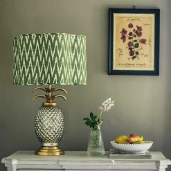 Graham & Green Vases & Plant Pots<Clear Fluted Glass Vase