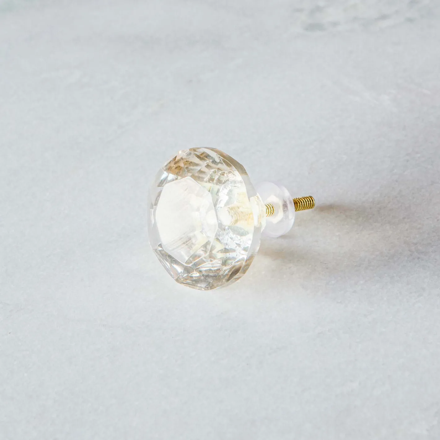Graham & Green Knobs & Handles<Clear Glass Knob