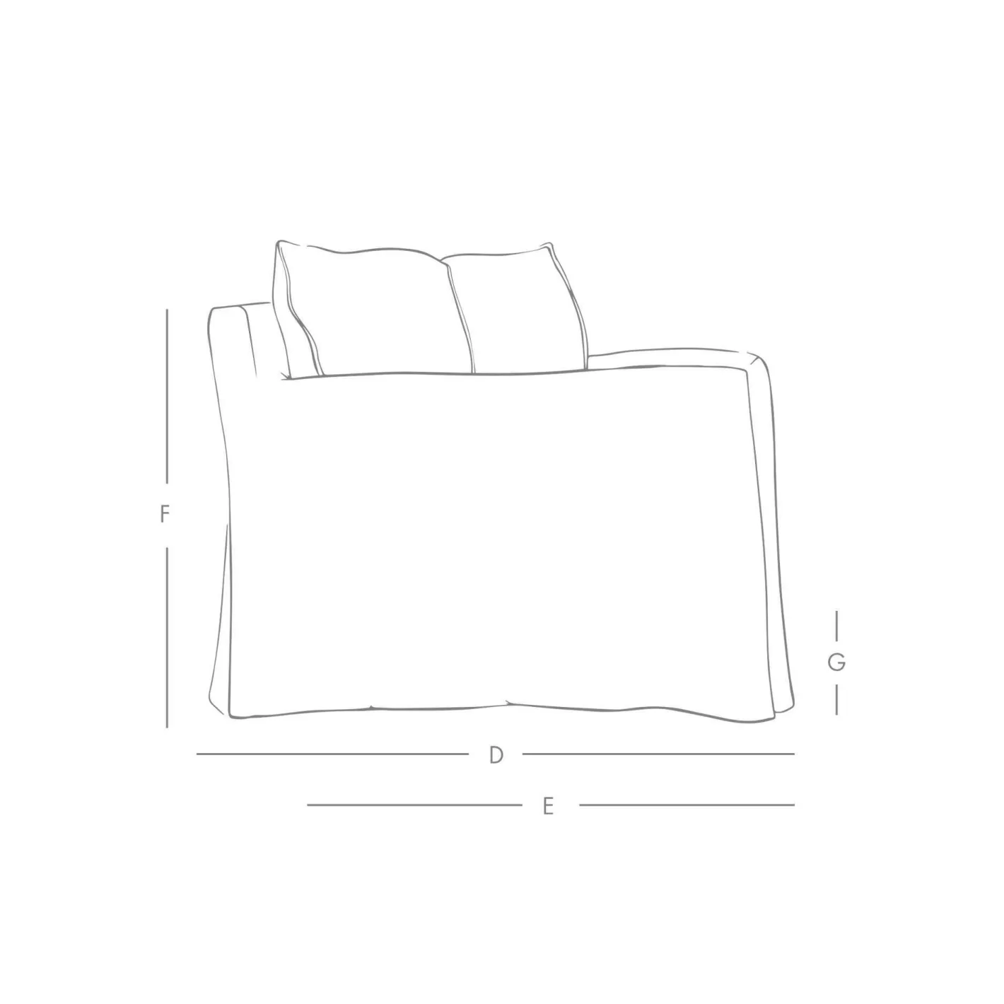 Graham & Green Ready To Go Sofas<Clementine Natural Belgian Linen Three Seater Sofa