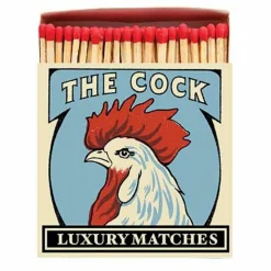 Graham & Green Candle Holders & Candles|Matches & Match Strikes<Cockerel Luxury Matches