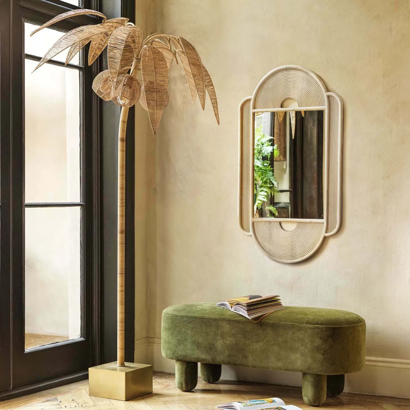 Graham & Green Floor Lamps<Coconut Tree Floor Lamp