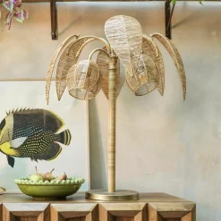 Graham & Green Table Lamps<Coconut Tree Table Lamp