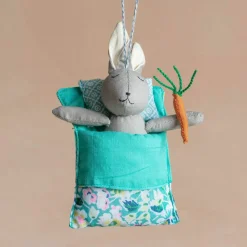 Graham & Green Decorative Accessories|Toys & Dolls<Coella Blue Rabbit Decoration