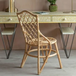 Graham & Green Dining Chairs<Cole Rattan Cross Dining Chair