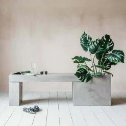 Graham & Green Sun Loungers & Hammocks|Sun Loungers & Hammocks<Concrete Bench Planter