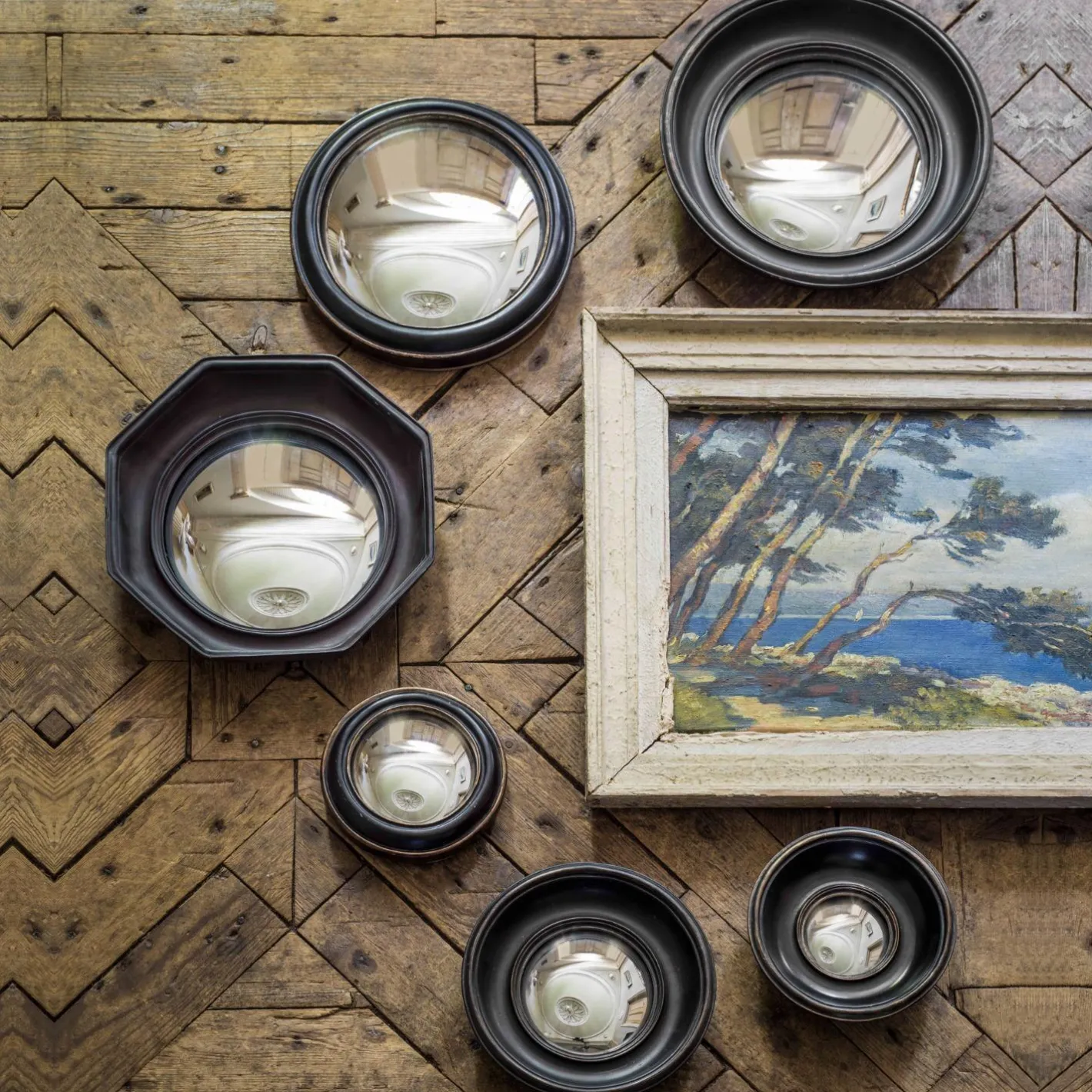 Graham & Green Round Mirrors|Wall Mirrors<Convex Wall Mirrors