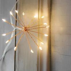 Graham & Green Garden Lights|Outdoor Lights<Copper Starburst Chain