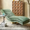 Graham & Green Cocktail Chairs<Corinne Green Velvet Chaise