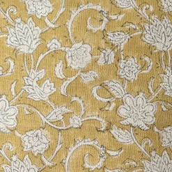 Graham & Green Sofa Cushions|Cushions<Cotton Block Printed Rectangular Cushions with tassel trim
