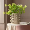 Graham & Green Vases & Plant Pots<Cream Bobble Vase