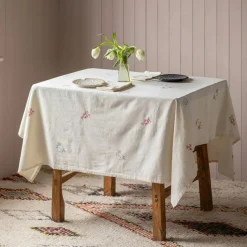 Graham & Green Table Cloths & Napkins|Table Cloths & Napkins<Creatures of the Sea Embroidered Table Cloth