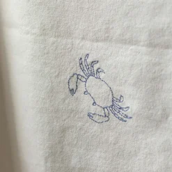 Graham & Green Table Cloths & Napkins|Table Cloths & Napkins<Creatures of the Sea Embroidered Table Cloth