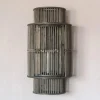 Graham & Green Candle Holders & Candles<Curved Bamboo Lantern