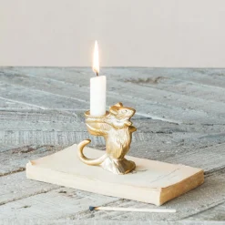 Graham & Green Candle Holders & Candles<Cuthbert Mouse Candle Holder